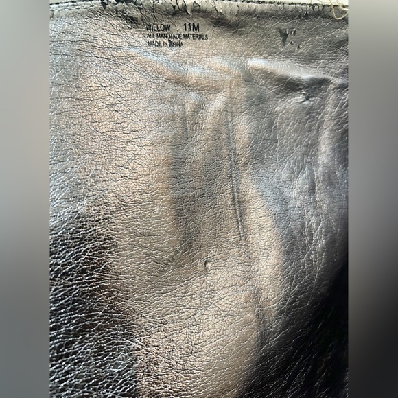 Sam Edelman Silver Snakeskin Heeled Boots - Picture 14 of 16